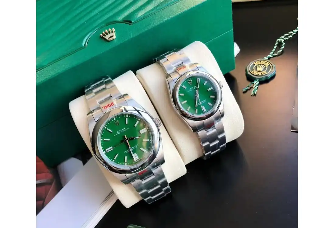 Oyster Perpetual 31 41mm SS SS Green Stk GDF MY8215