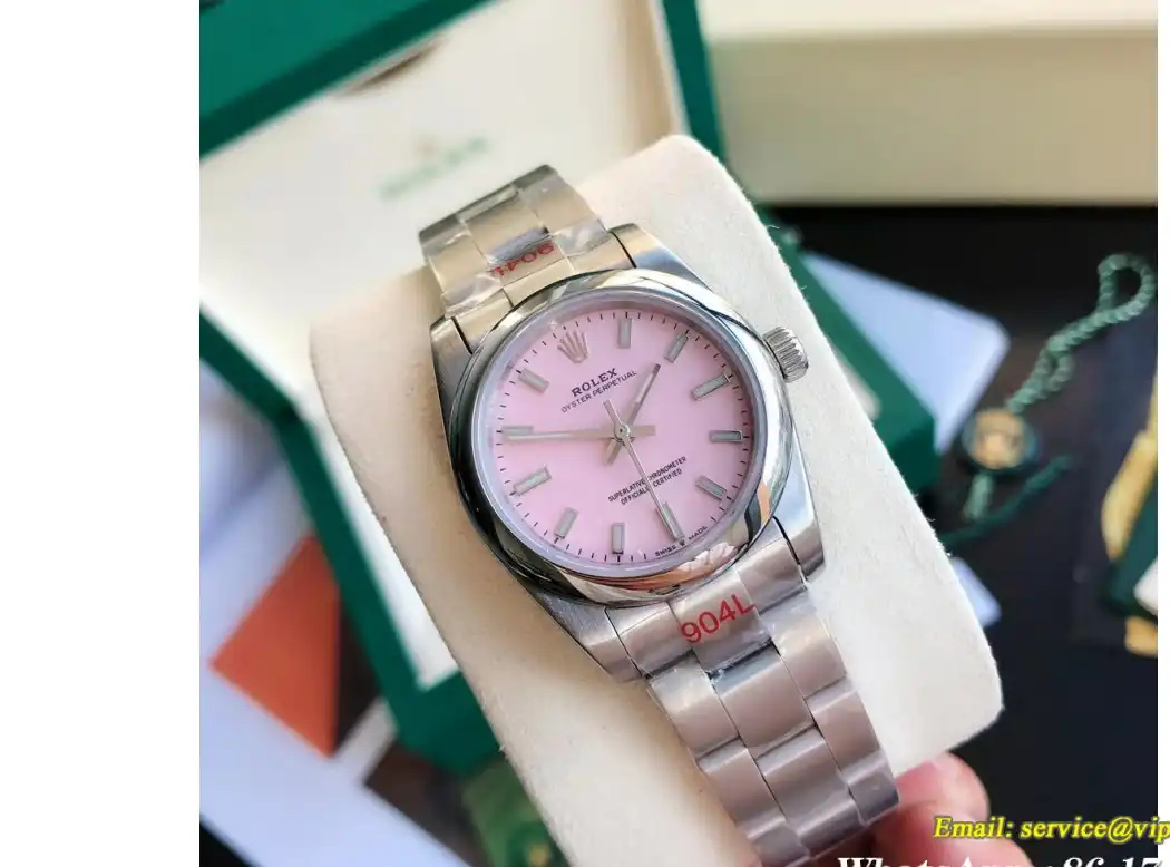 Oyster Perpetual 31mm SS SS Pink Stk GDF MY8215