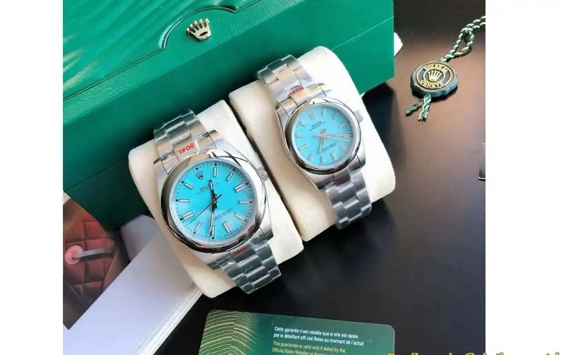 Oyster Perpetual 31 41mm SS SS Tiffany Blue Stk GDF MY8215