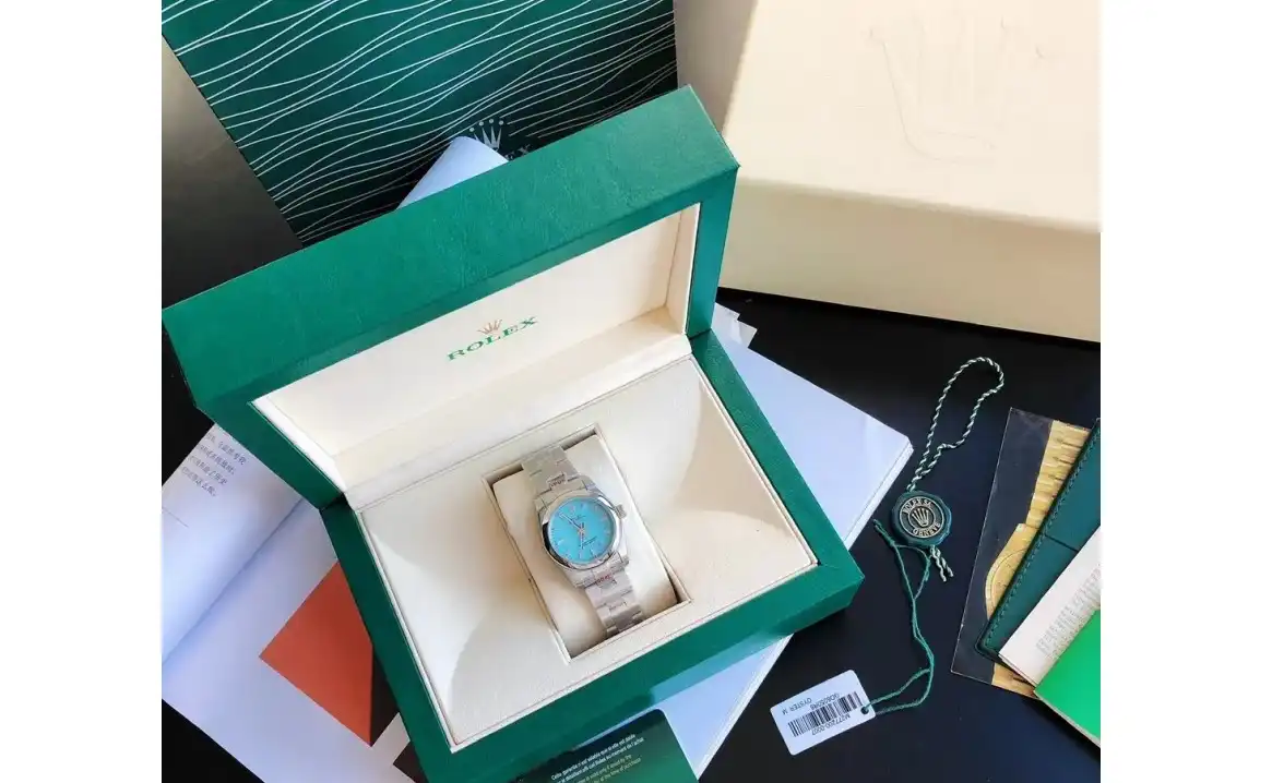 Oyster Perpetual 31 41mm SS SS Tiffany Blue Stk GDF MY8215