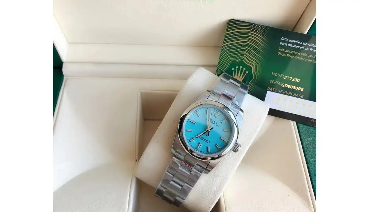 Oyster Perpetual 31 41mm SS SS Tiffany Blue Stk GDF MY8215