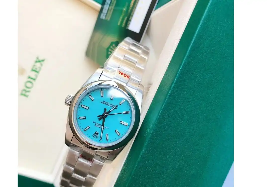 Oyster Perpetual 31 41mm SS SS Tiffany Blue Stk GDF MY8215