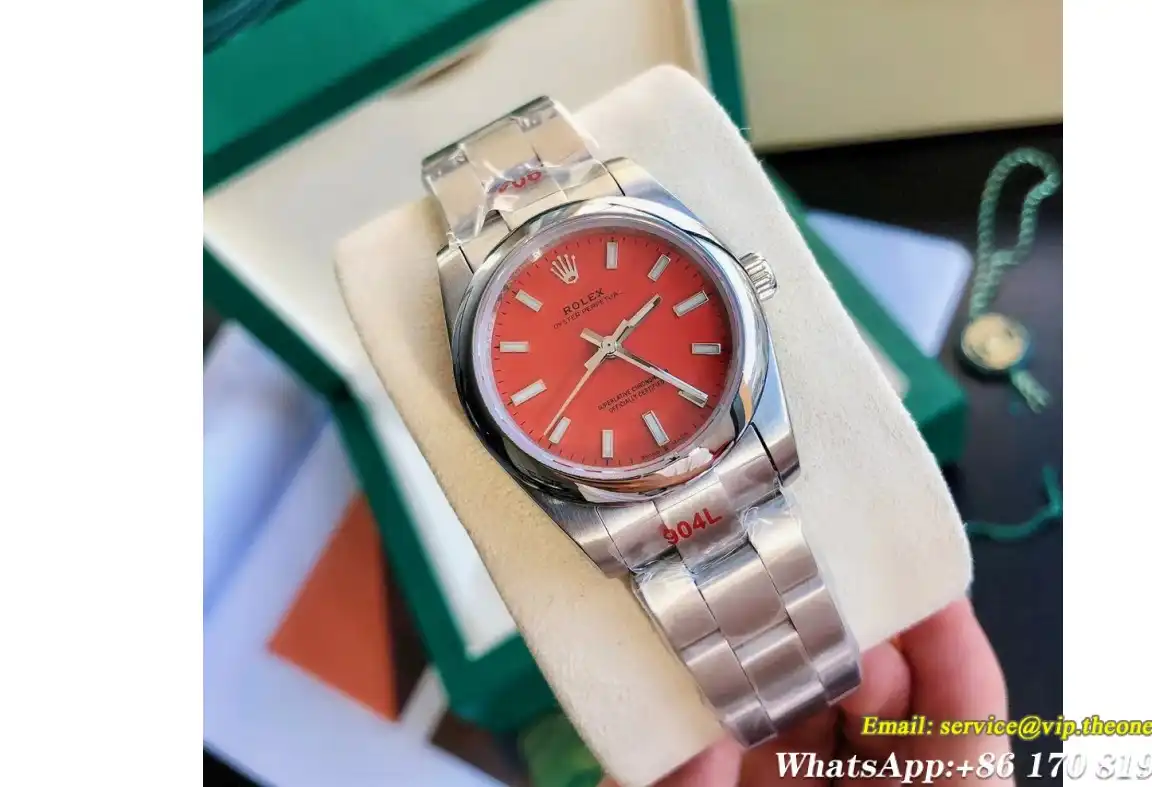 Oyster Perpetual 31 41mm SS SS Red Stk GDF MY8215