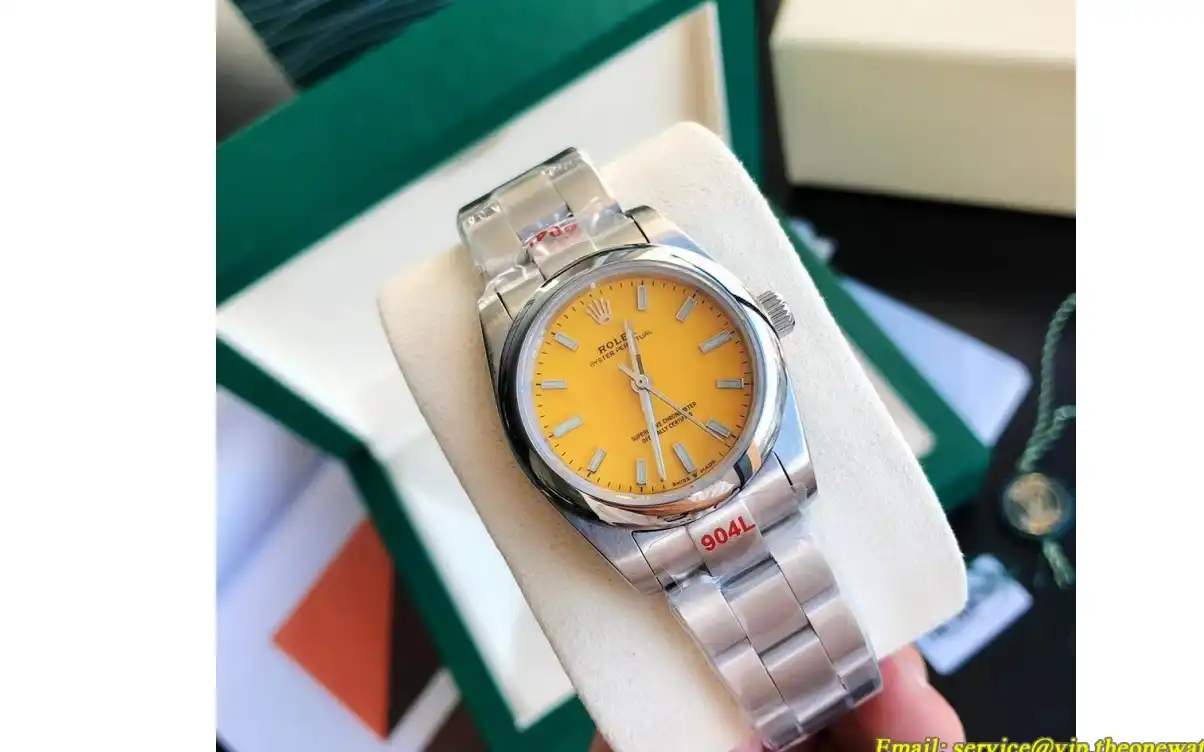 Oyster Perpetual 31 41mm SS SS Yellow Stk GDF MY8215