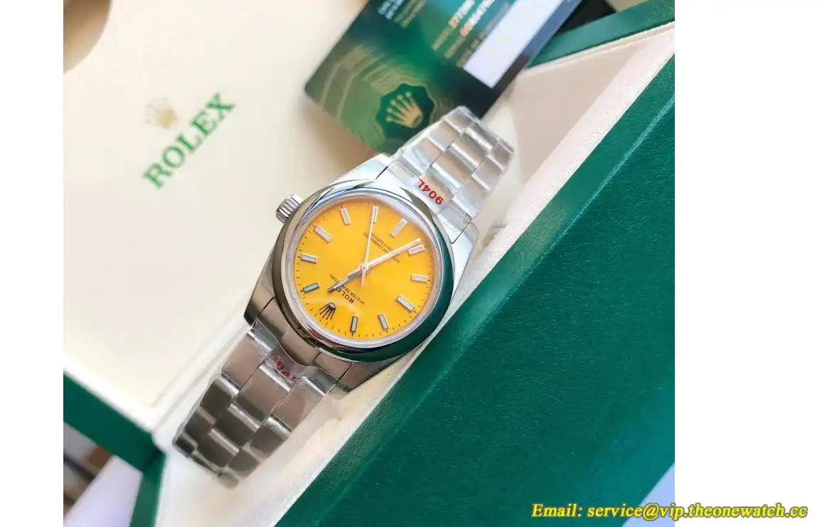 Oyster Perpetual 31 41mm SS SS Yellow Stk GDF MY8215