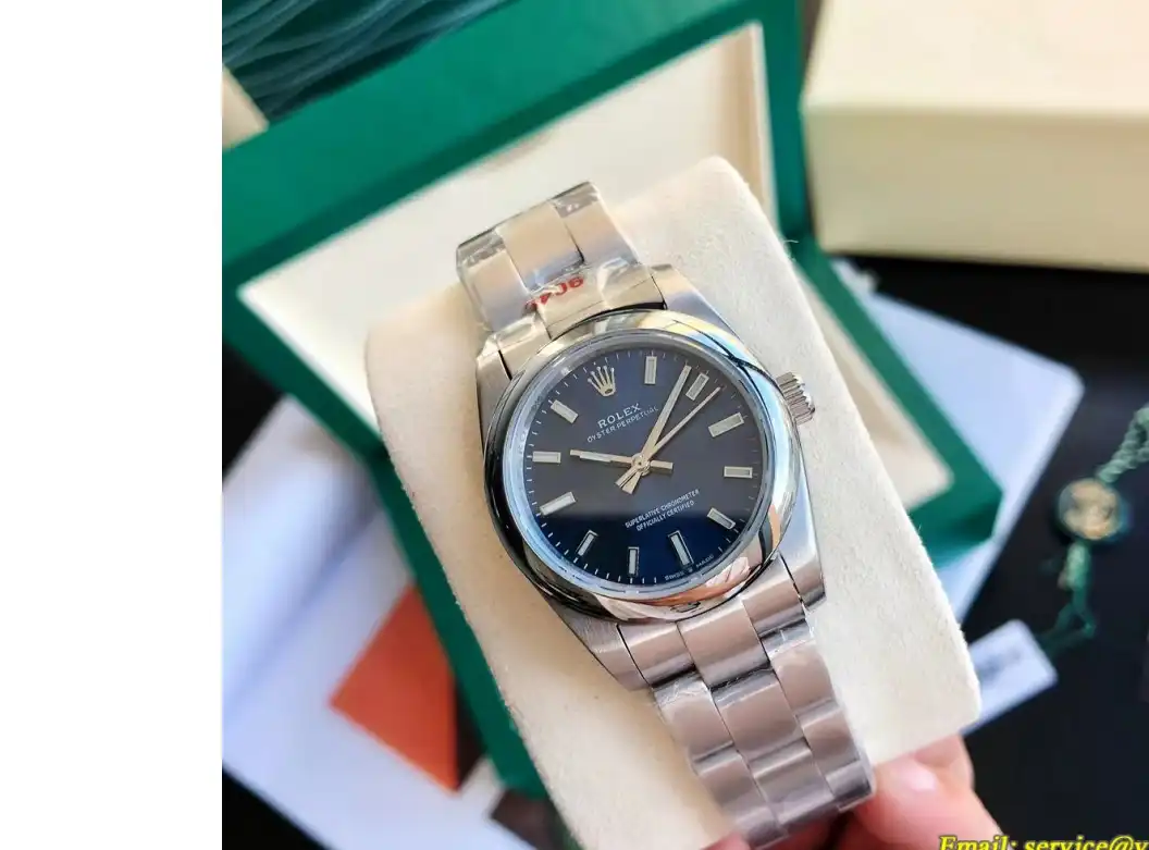 Oyster Perpetual 31 41mm SS SS Blue Stk GDF MY8215