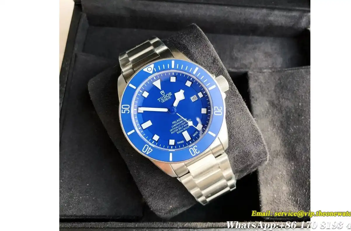 Pelagos 42mm SS SS Blue Dial GDF MY8215