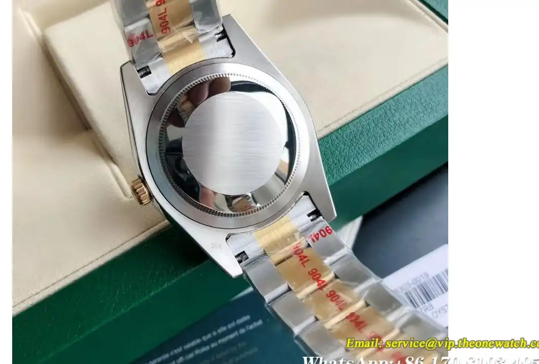 Datejust 126303 41mm Oyster YG SS Grey Rmn GDF MY8215