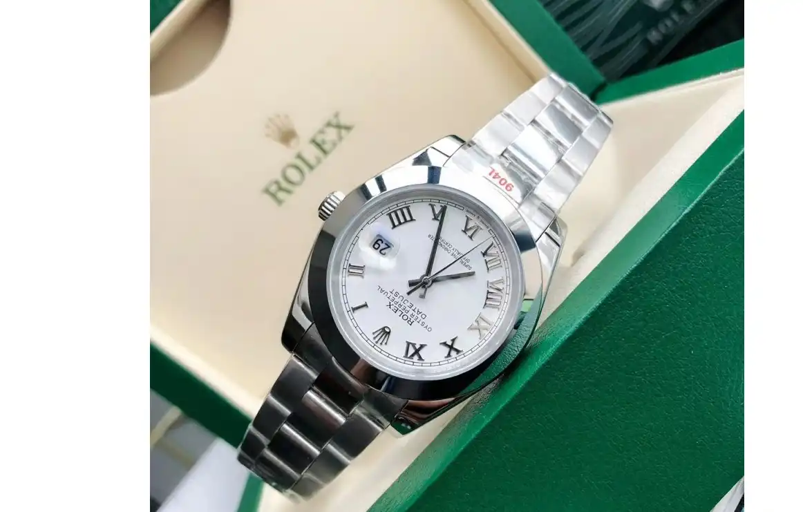 Datejust 126300 41mm Oyster SS SS White Rmn GDF MY8215