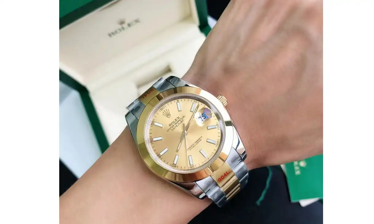 Datejust 126303 41mm Oyster YG SS Gold Stk GDF MY8215