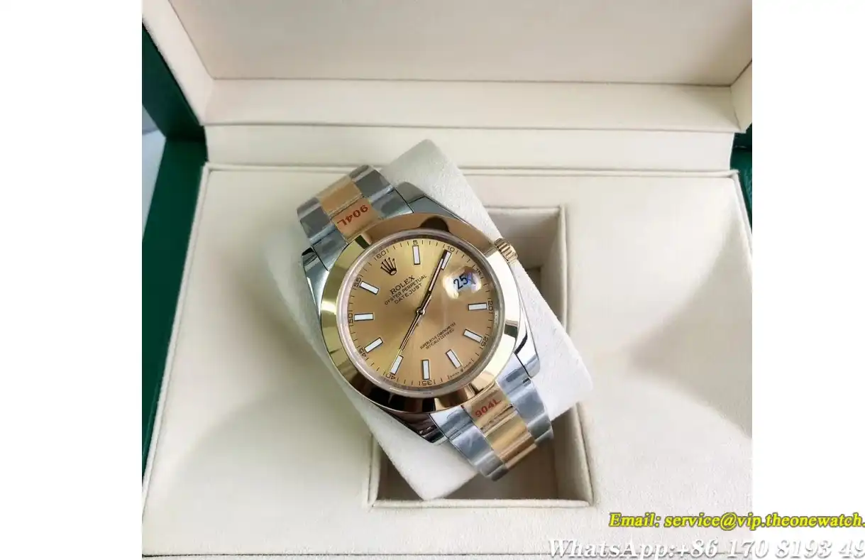 Datejust 126303 41mm Oyster YG SS Gold Stk GDF MY8215