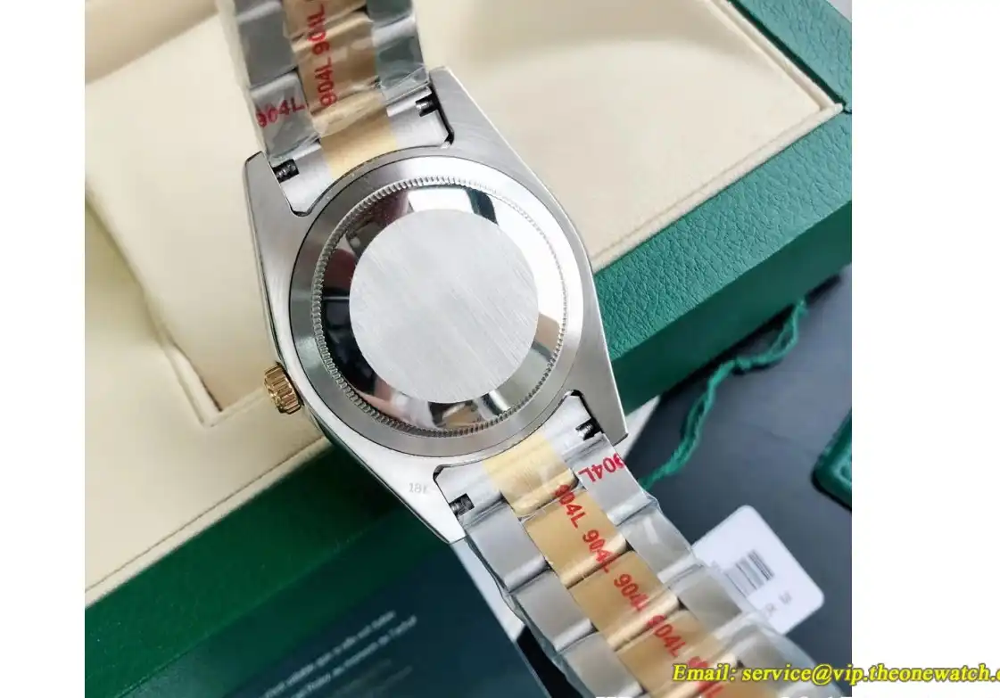 Datejust 126303 41mm Oyster YG SS White Stk GDF MY8215