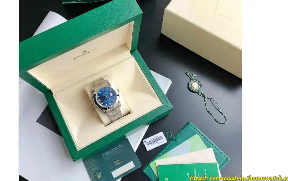 Datejust 126300 41mm Oyster SS SS Blue Dia GDF MY8215