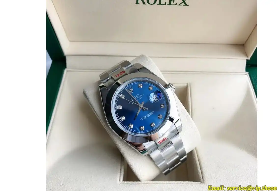 Datejust 126300 41mm Oyster SS SS Blue Dia GDF MY8215