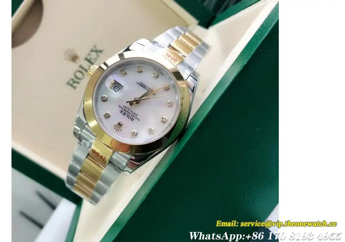 Datejust 126303 41mm Oyster YG SS Mop Dia GDF MY8215