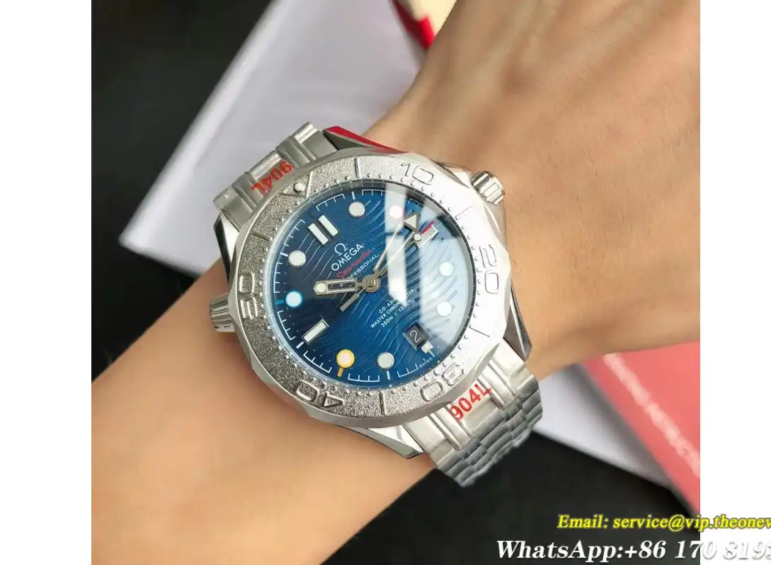 Seamaster 300m 42mm SS SS Blue Dial GDF MY8215