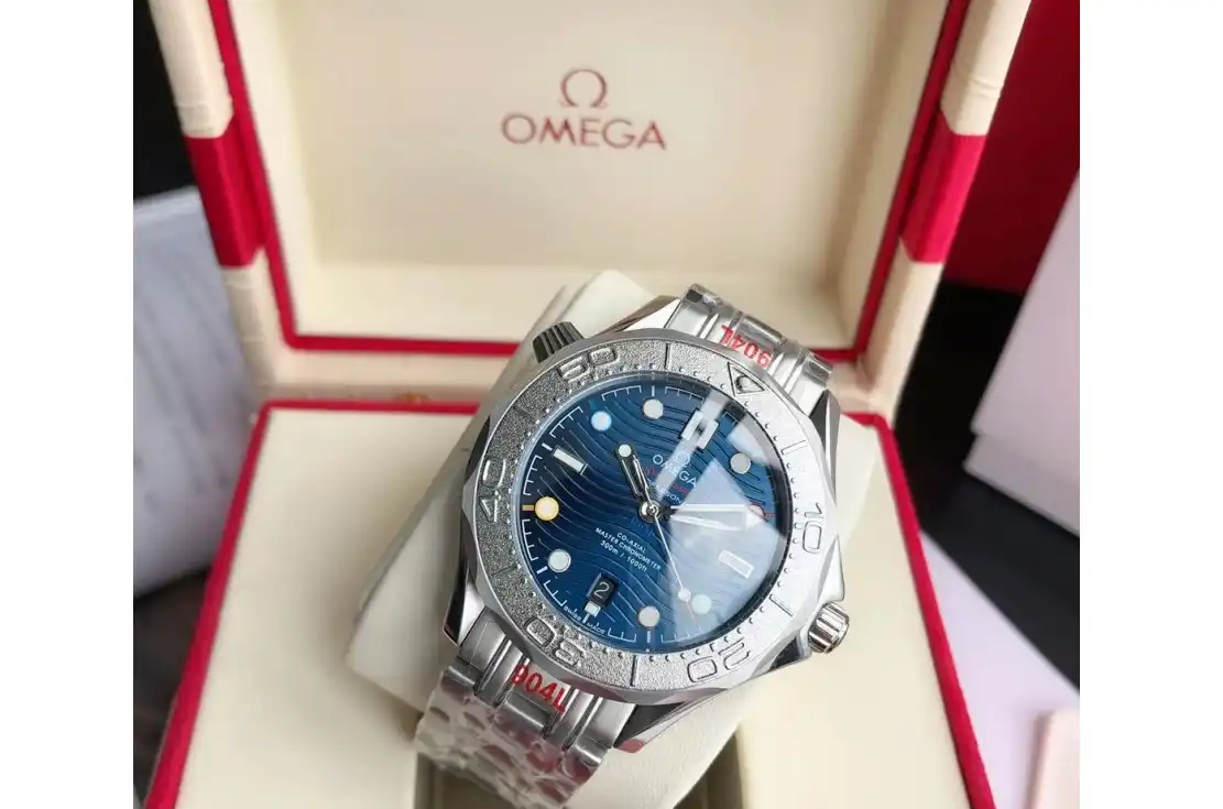 Seamaster 300m 42mm SS SS Blue Dial GDF MY8215