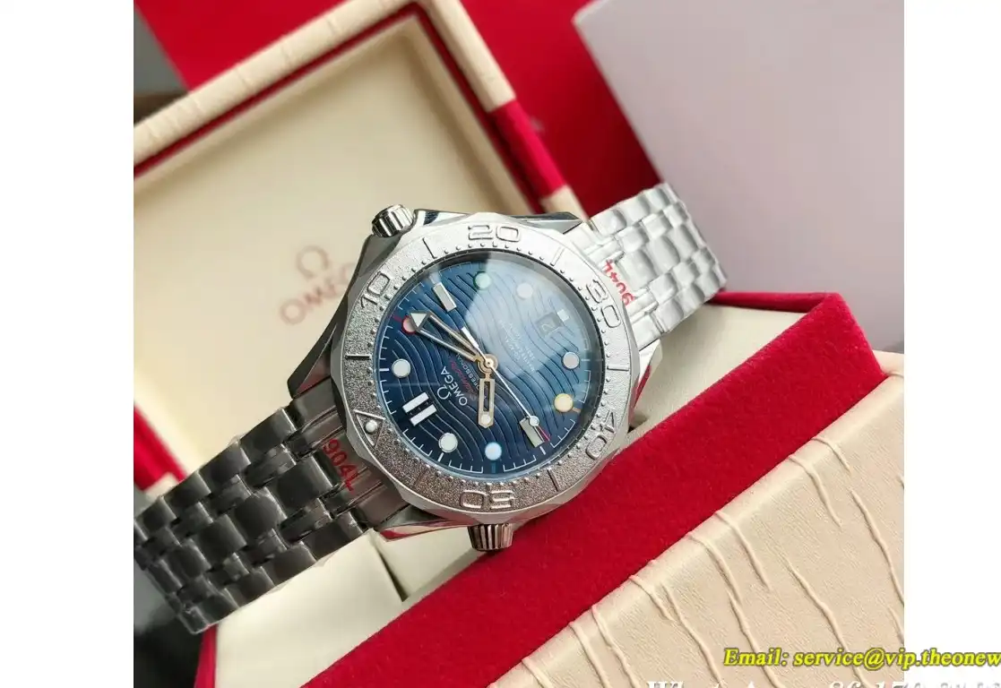 Seamaster 300m 42mm SS SS Blue Dial GDF MY8215