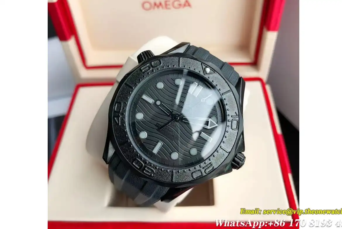 Seamaster 300m 42mm DLC RU Black Dial GDF MY8215