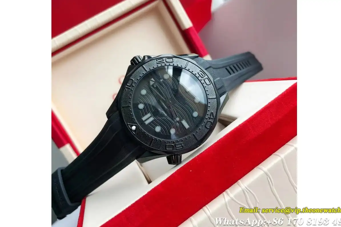 Seamaster 300m 42mm DLC RU Black Dial GDF MY8215