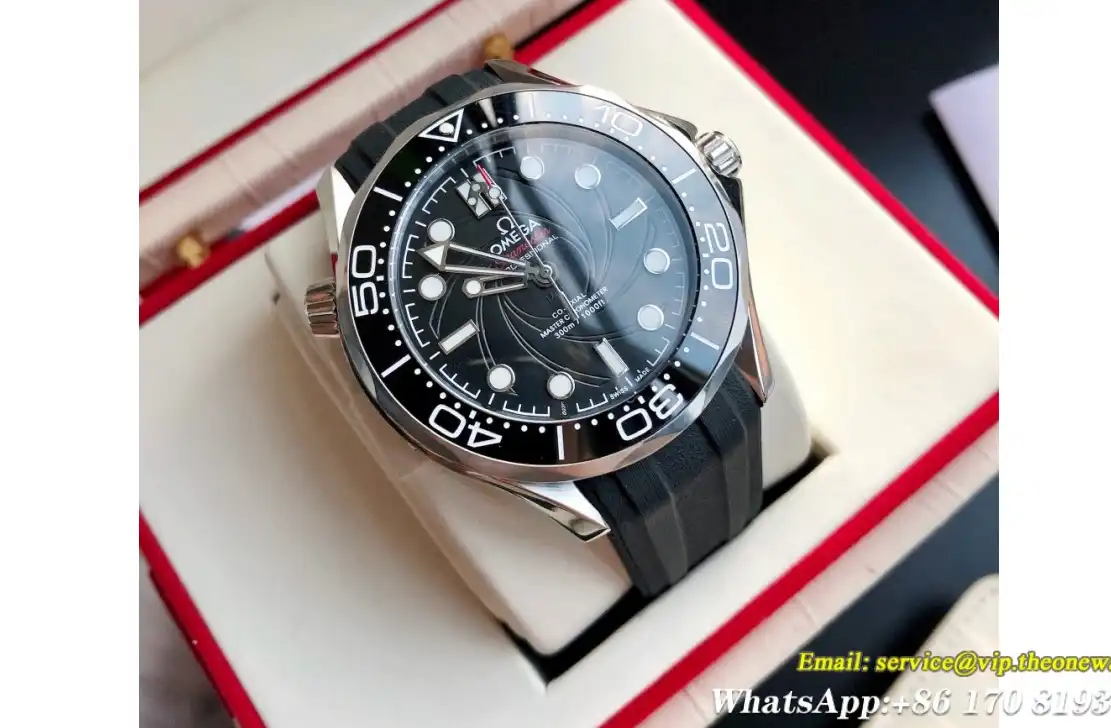 Seamaster 300m 42mm SS RU Black Dial GDF MY8215