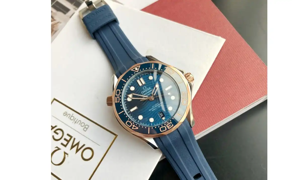 Seamaster 300m 42mm RG RU Blue Dial GDF MY8215