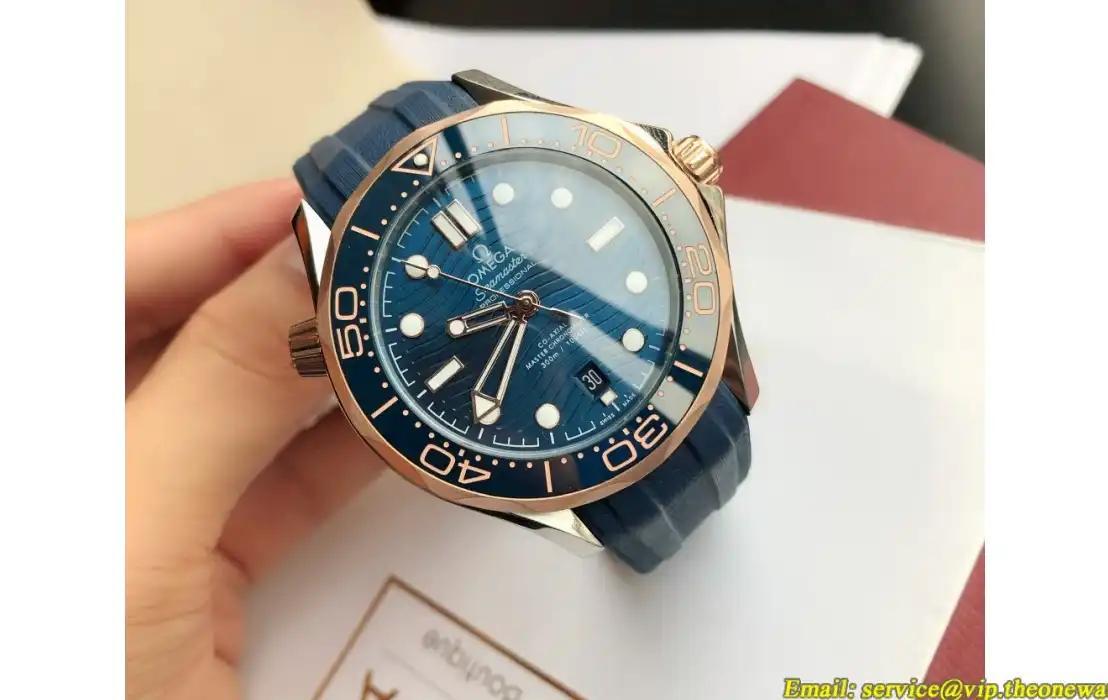 Seamaster 300m 42mm RG RU Blue Dial GDF MY8215