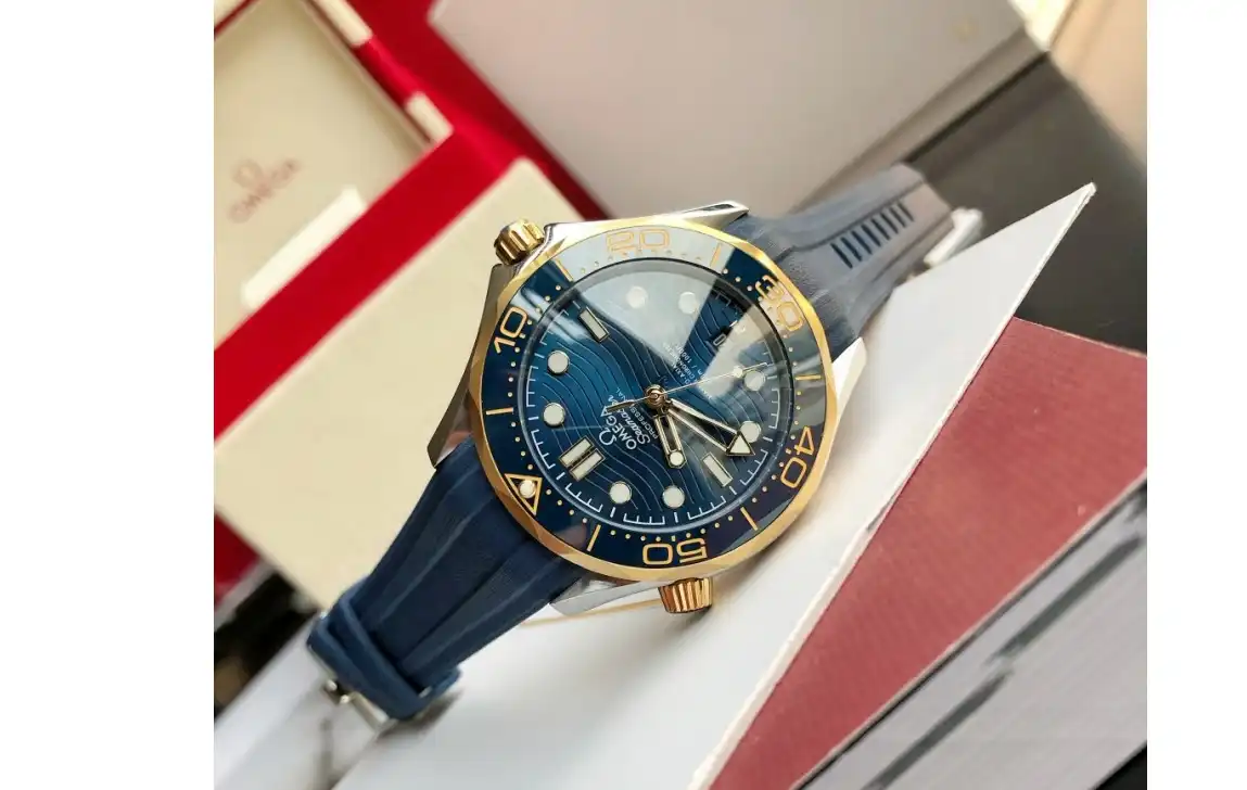 Seamaster 300m 42mm YG RU Blue Dial GDF MY8215