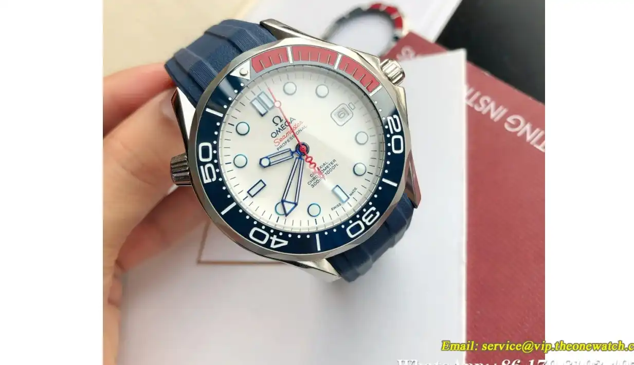 Seamaster 300m 42mm SS RU White Dial GDF MY8215