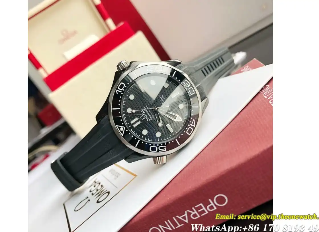 Seamaster 300m 42mm DLC RU Black Dial GDF MY8215