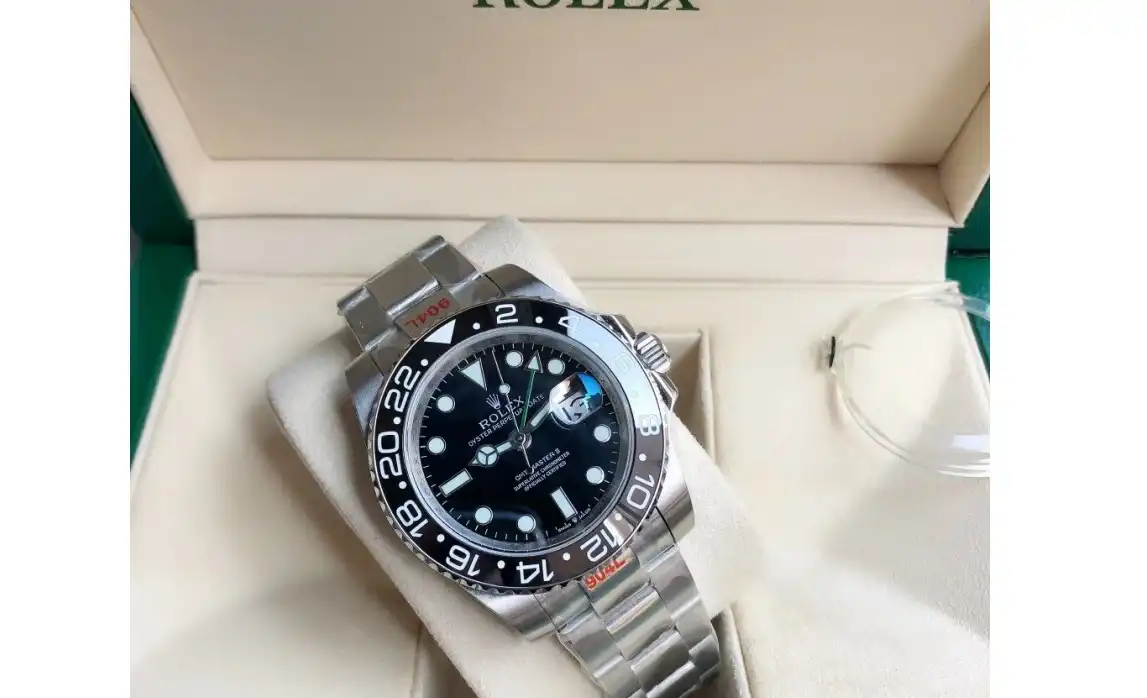 GMT Master II 40mm Cer Oyster SS SS Black GDF MY8215