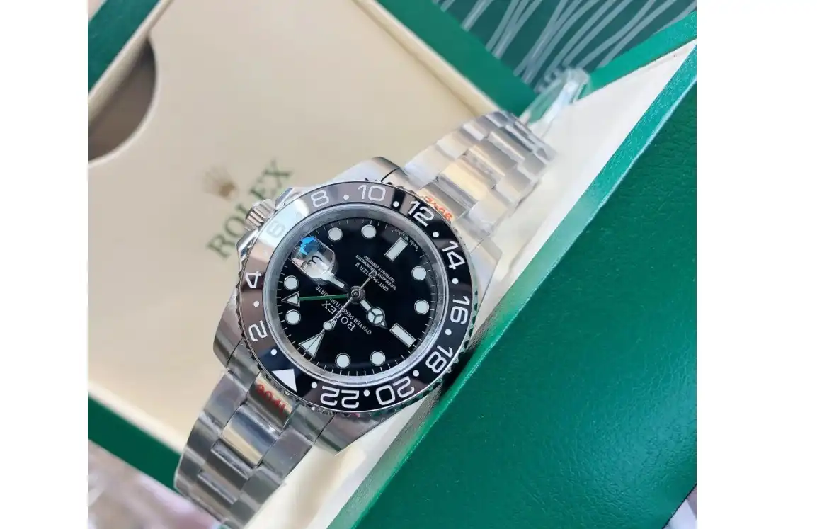 GMT Master II 40mm Cer Oyster SS SS Black GDF MY8215