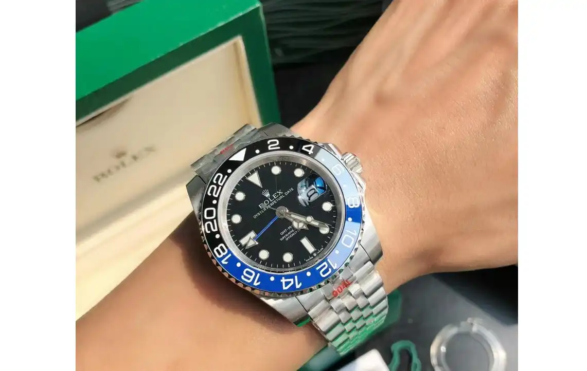 GMT Master II 40mm Cer Jub SS SS Blue Black GDF MY8215