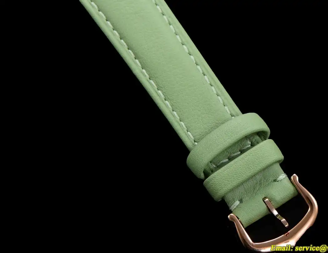 Cartier - Tank Louis 22mm Green Dia RG LE White Dial F1F Quartz