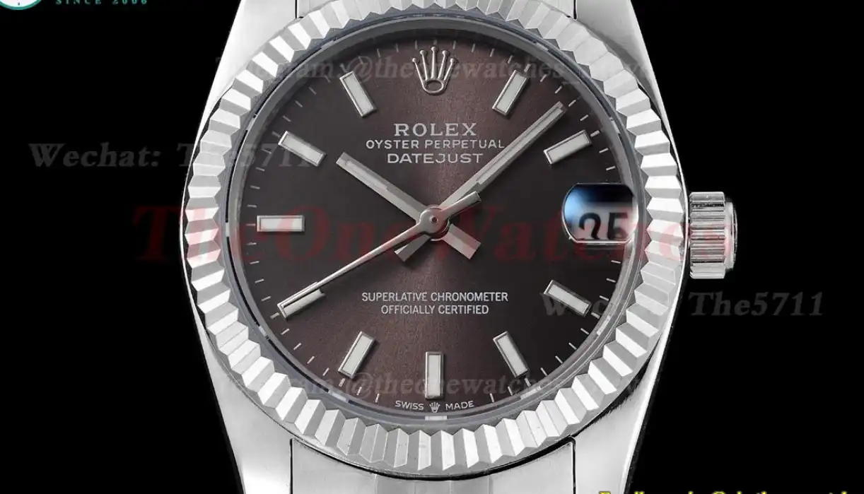 Datejust 31mm 278274 SS SS Gray Brown Dial GDF MY8215