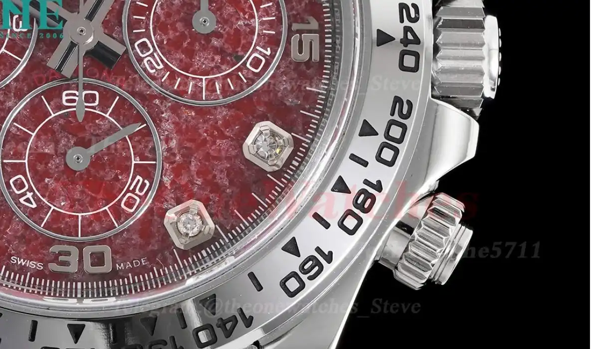 Daytona 116509 40mm SS SS Garnet Dial Clean DD4130