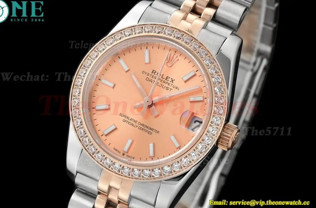 Datejust 28mm Dia RG SS Rose Gold Stk GDF MY8215