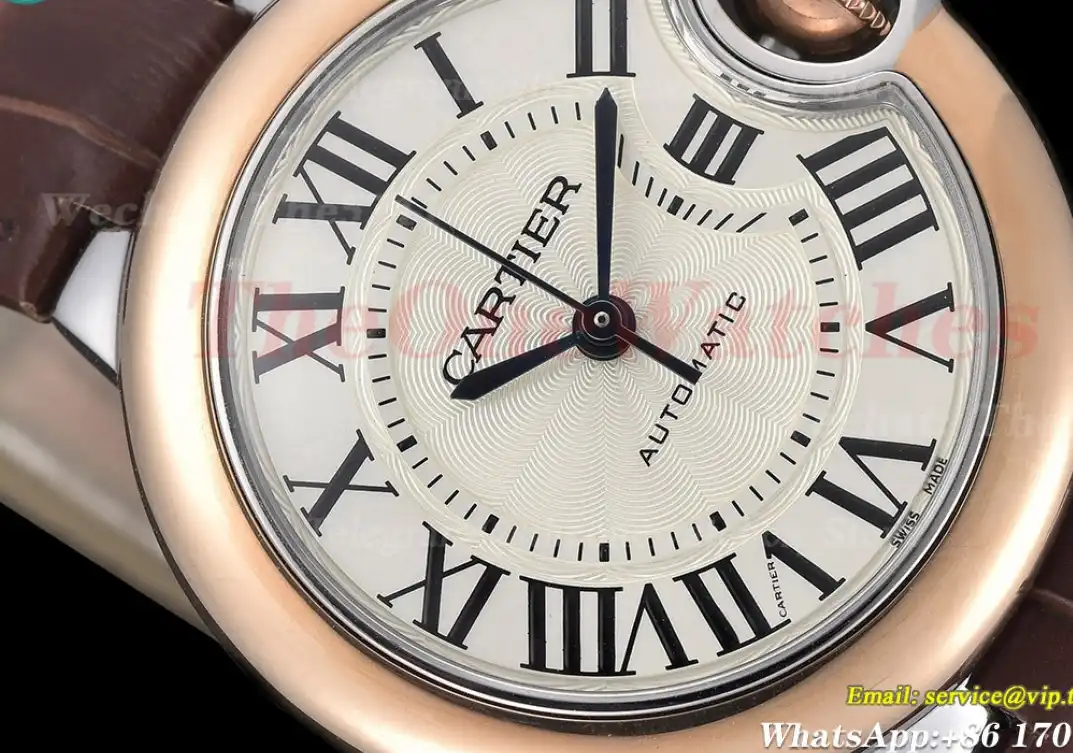 Ballon Bleu De Cartier 33mm SS LE White Stk GDF NH05