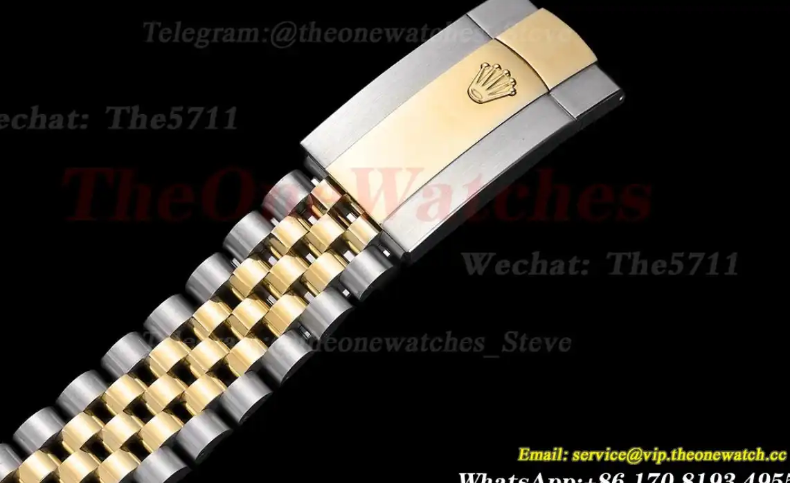 Datejust 126333 41MM YG SS Black Textured DIa EWEF A3235