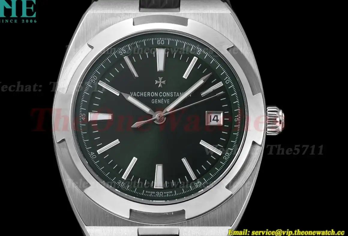 Overseas 4500V 41mm SS RU Green Dial GDF MY8215