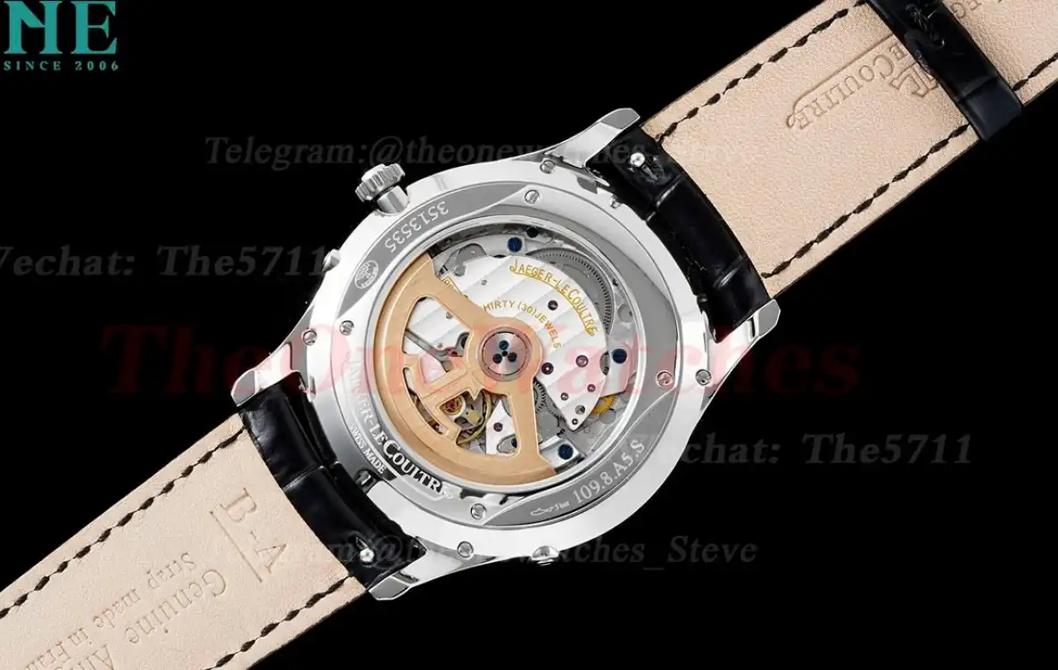 Master Ultra Thin Moonphase SS LE Black Stk APS A925 Super Clone