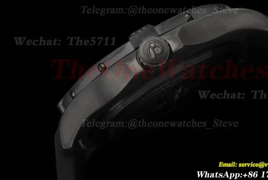 Avenger BlackBird 44mm DLC TI RU Black Dial GDF MY8215