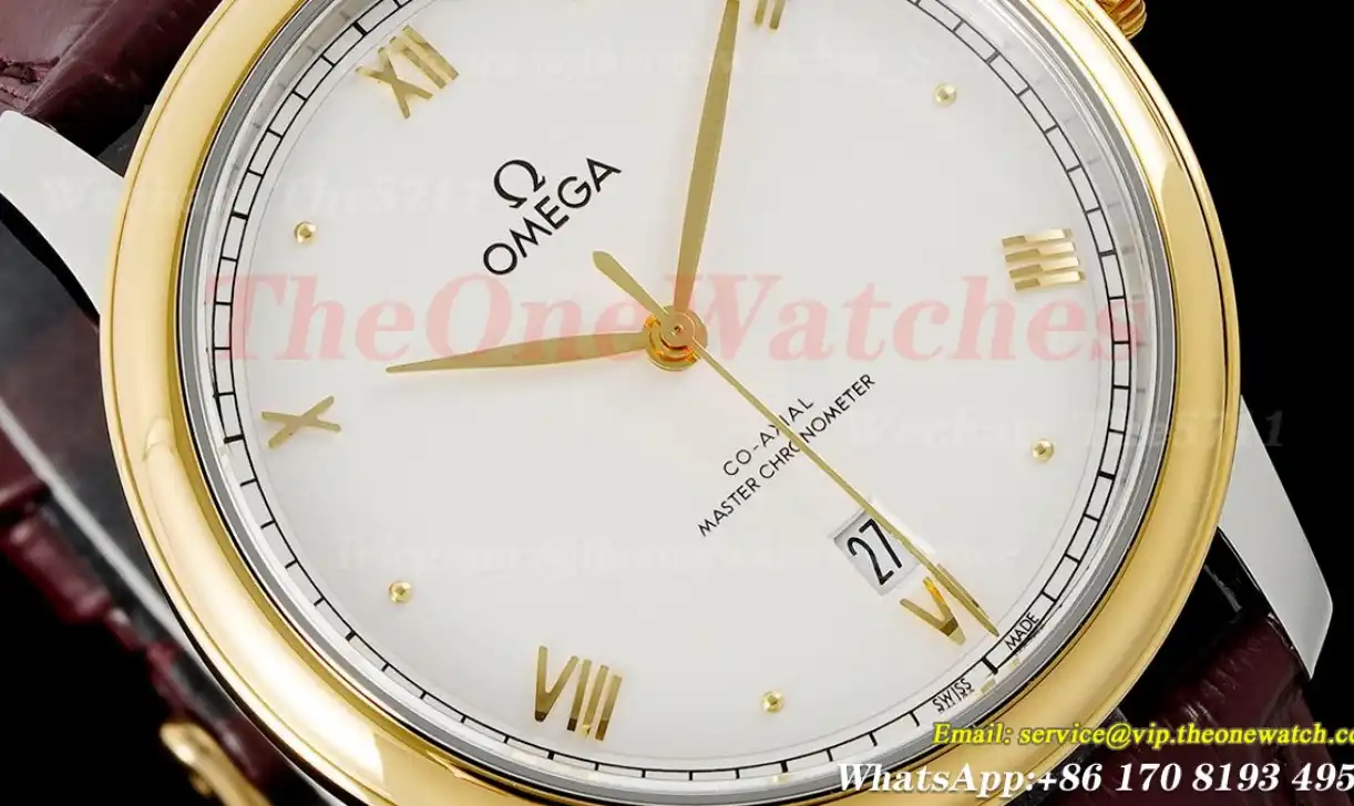 De Ville Date 40mm SS LE White Dial MKS A8800