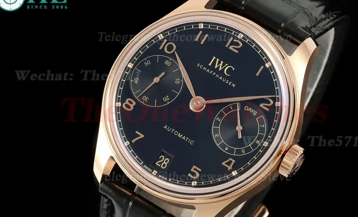 Portugieser 7 Days 2024 42mm RG LE Black Dial APS A52010