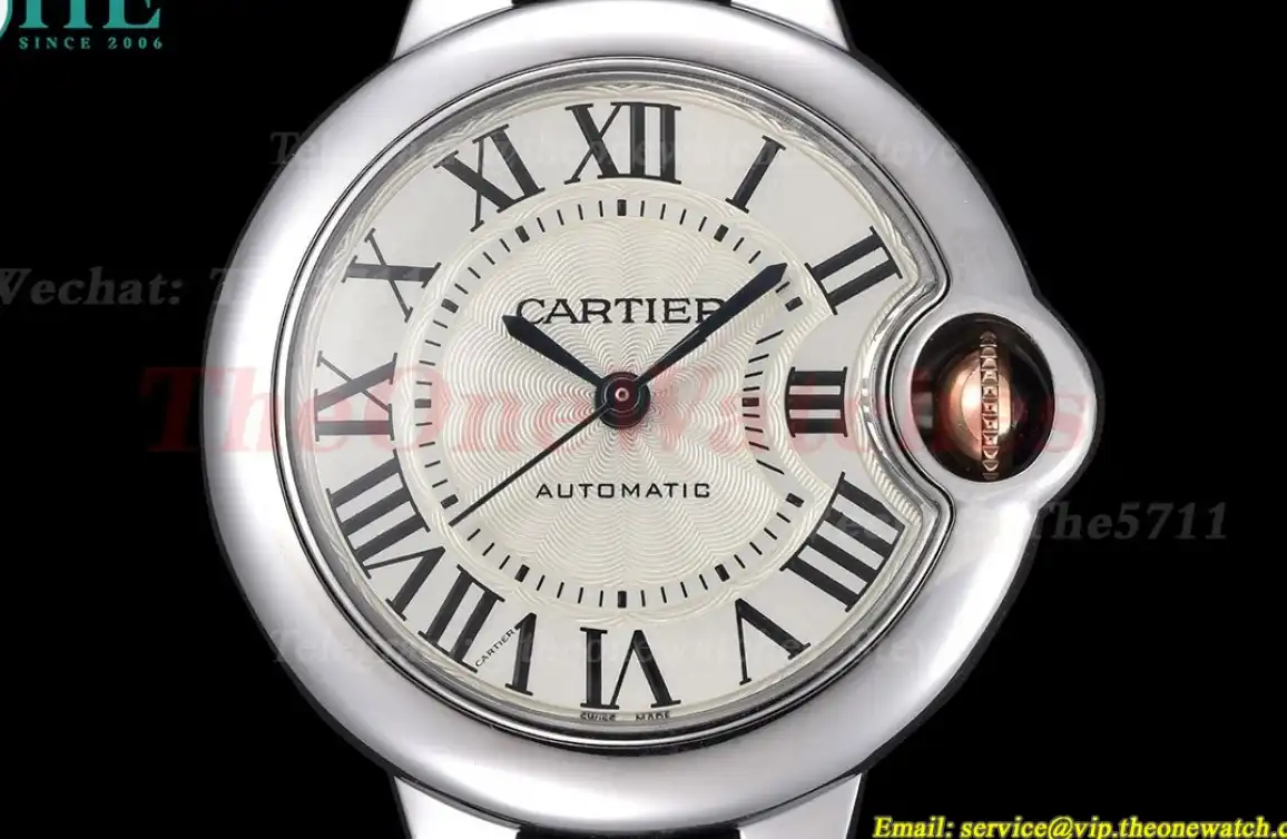 Ballon Bleu De Cartier 33mm SS LE White Dial GDF NH05