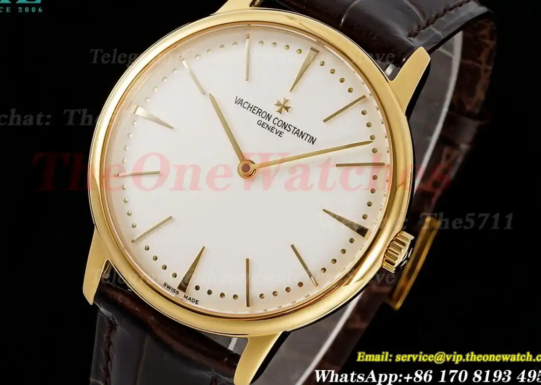 Patrimony 81180 YG LE White Dial KZF MY9015