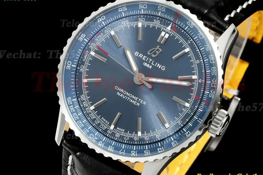 Navitimer 1 2024 41mm Date SS LE Blue Dial TF A2824