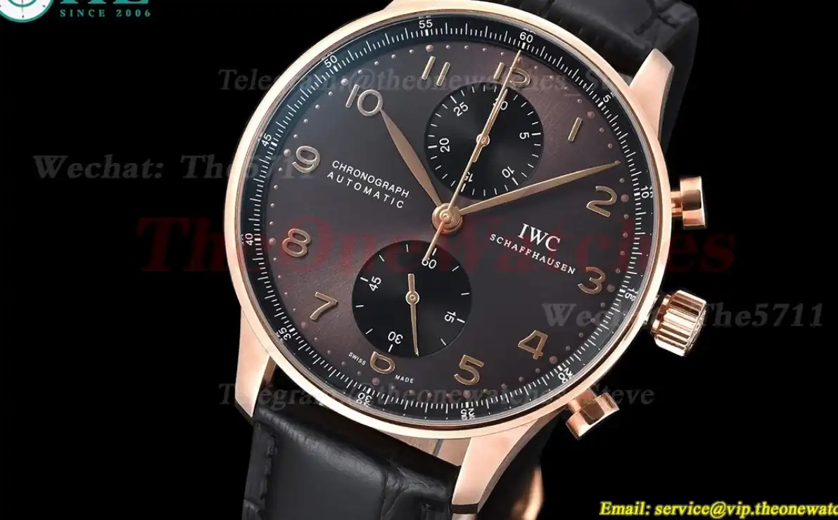 Portuguese Chrono 40mm RG LE Brown Num ZF V2 A7750