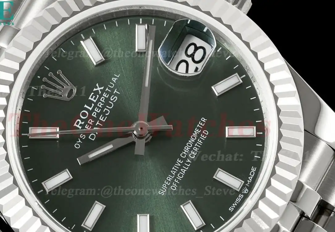 Datejust 278274 31mm Jub SS SS Green Stk JARF A2236