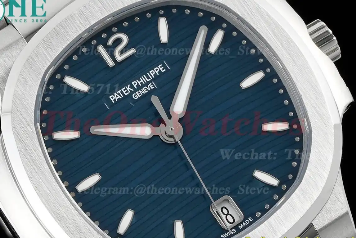 Nautilus 7118 35mm SS SS Blue Dial PPF 324SC